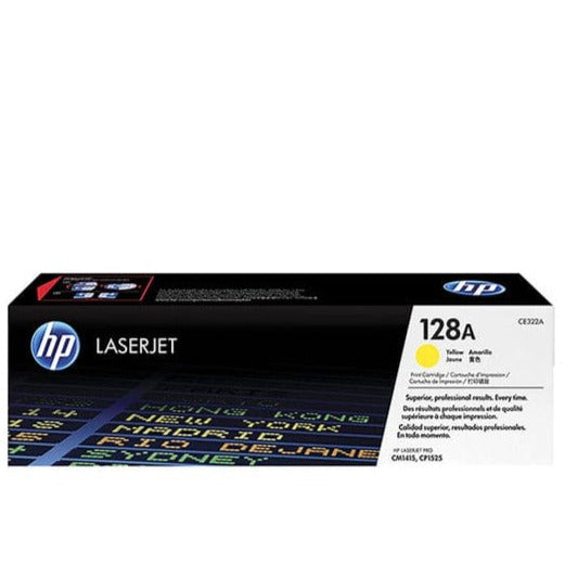 HP Stationary HP 128A Yellow Original LaserJet Toner Cartridge