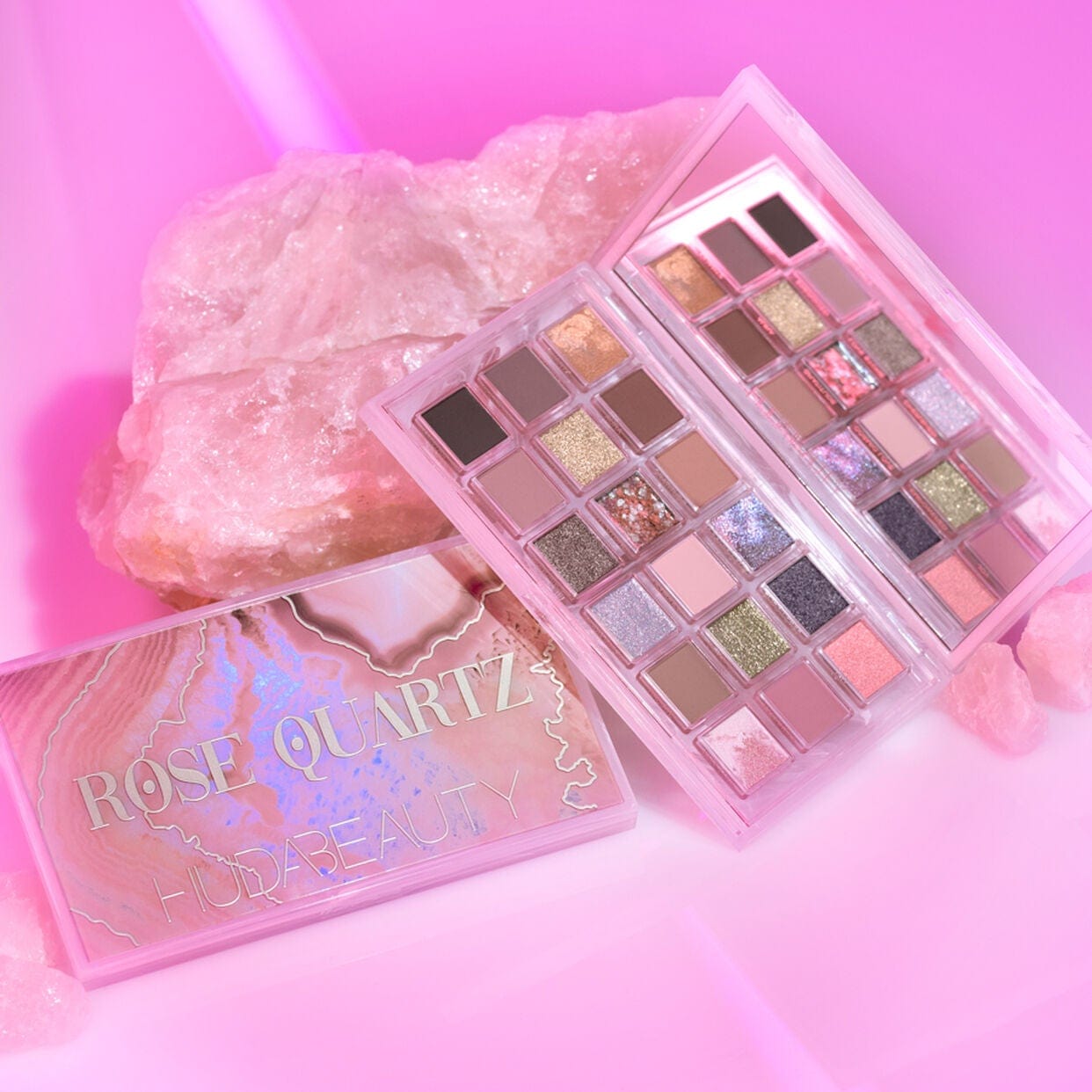 Huda Beauty Beauty Huda Beauty Rose Quartz Eyeshadow Palette