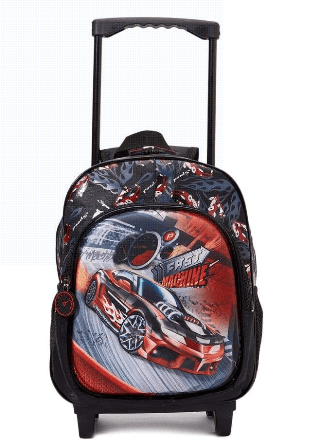 i-kola back to school Car School Trolley With Backpack