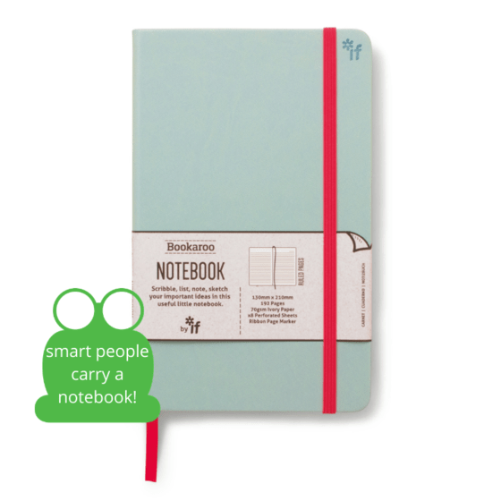 If Bookaroo Notebook - A5 Journal - mint