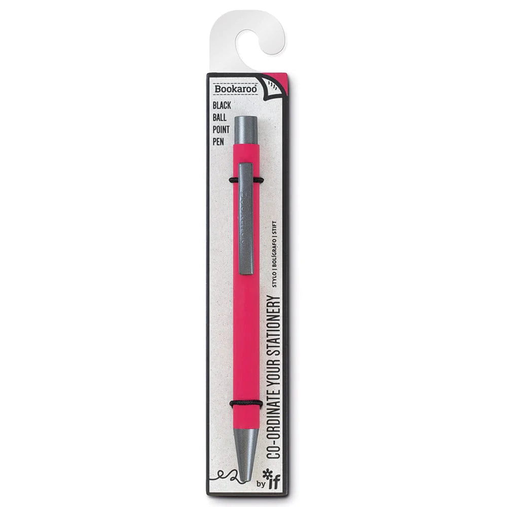 if If - Bookaroo Pen - Hot Pink