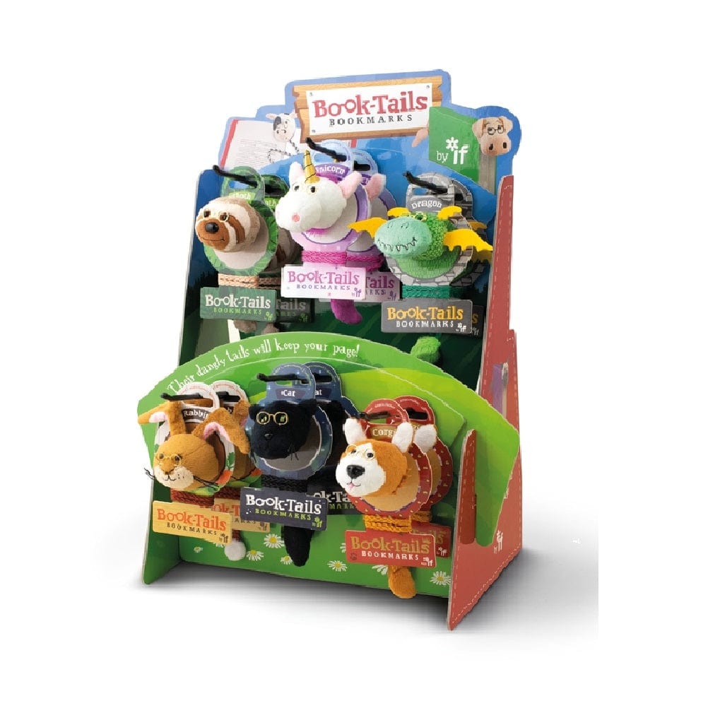 If Toys Book-Tails Bookmark Starter Pack - Consists of Card Display + 36 Bookmarks