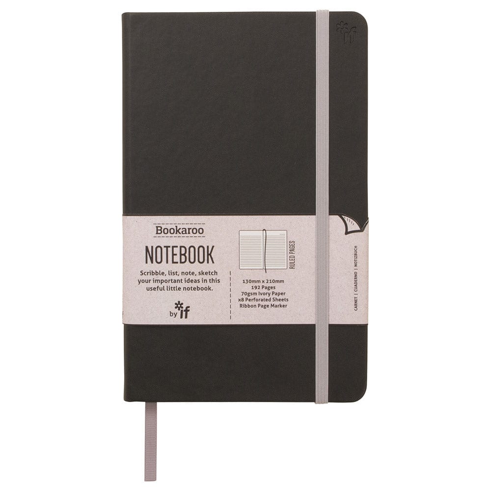 If Toys Bookaroo Notebook (A5) Journal - Black
