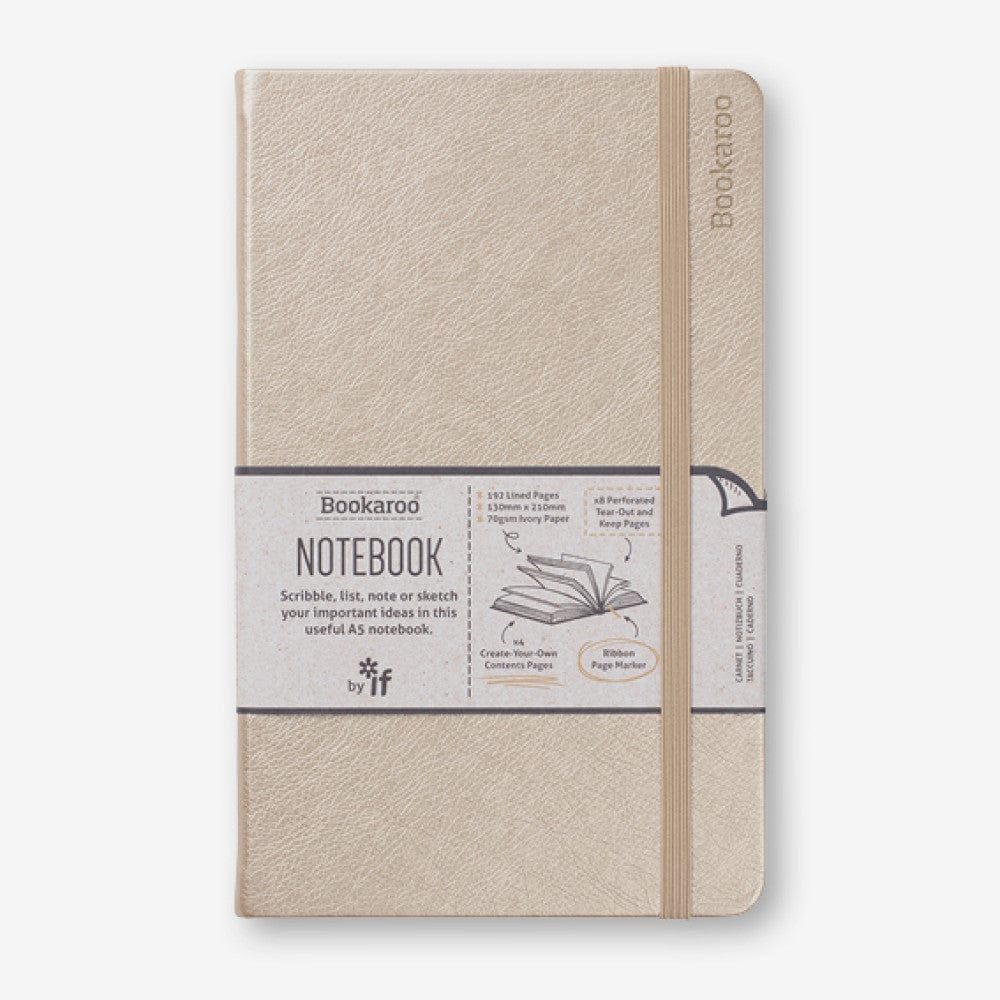 If Toys Bookaroo Notebook (A5) Journal - Gold