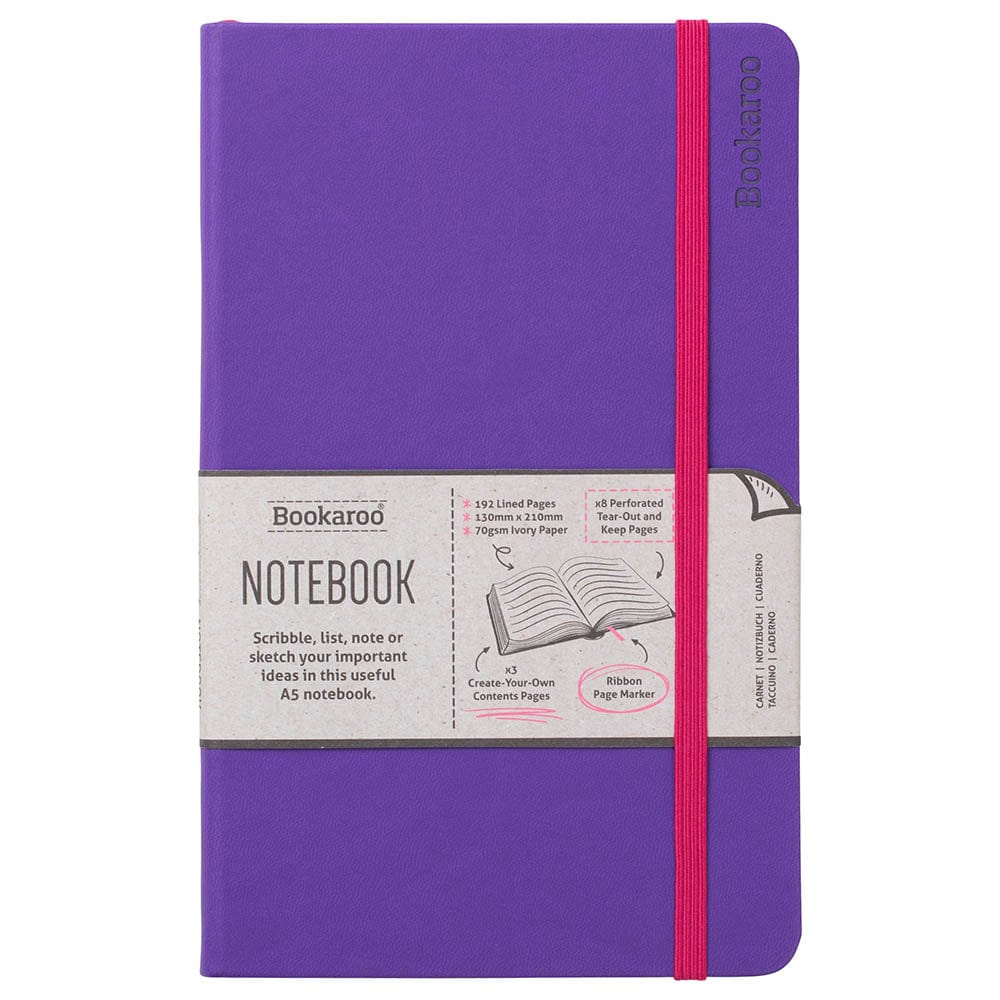 If Toys Bookaroo Notebook - A5 Journal - Purple