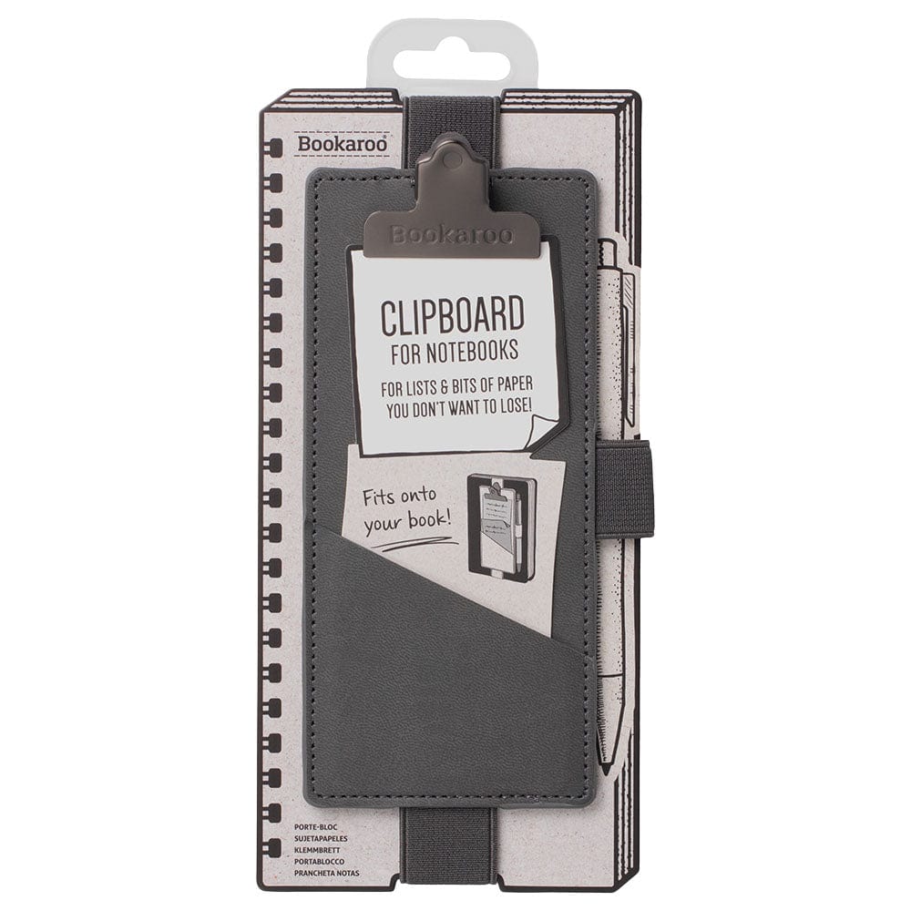 If Toys Bookaroo Notebook Clipboard - Charcoal