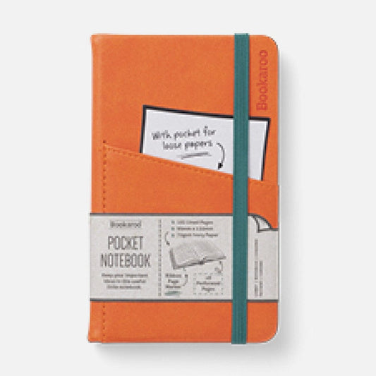 If Toys Bookaroo Pocket Notebook (A6) Journal - Orange
