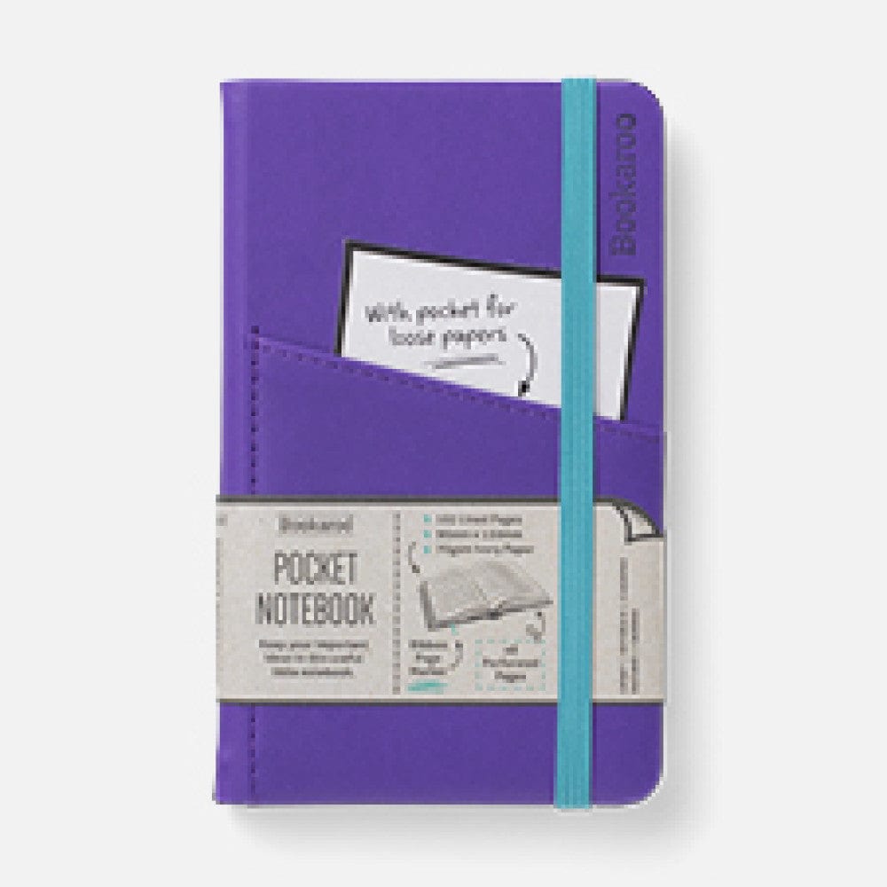 If Toys Bookaroo Pocket Notebook (A6) Journal - Purple
