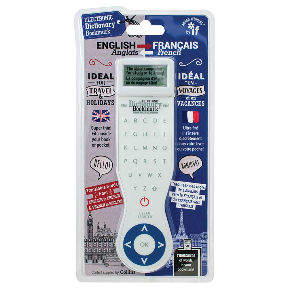 If Toys Electronic Dictionary Bookmark (Translation Edition) - French-English