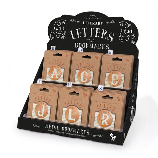 If Toys Literary Letters Bookmarks Starter Pack  - 36 pieces