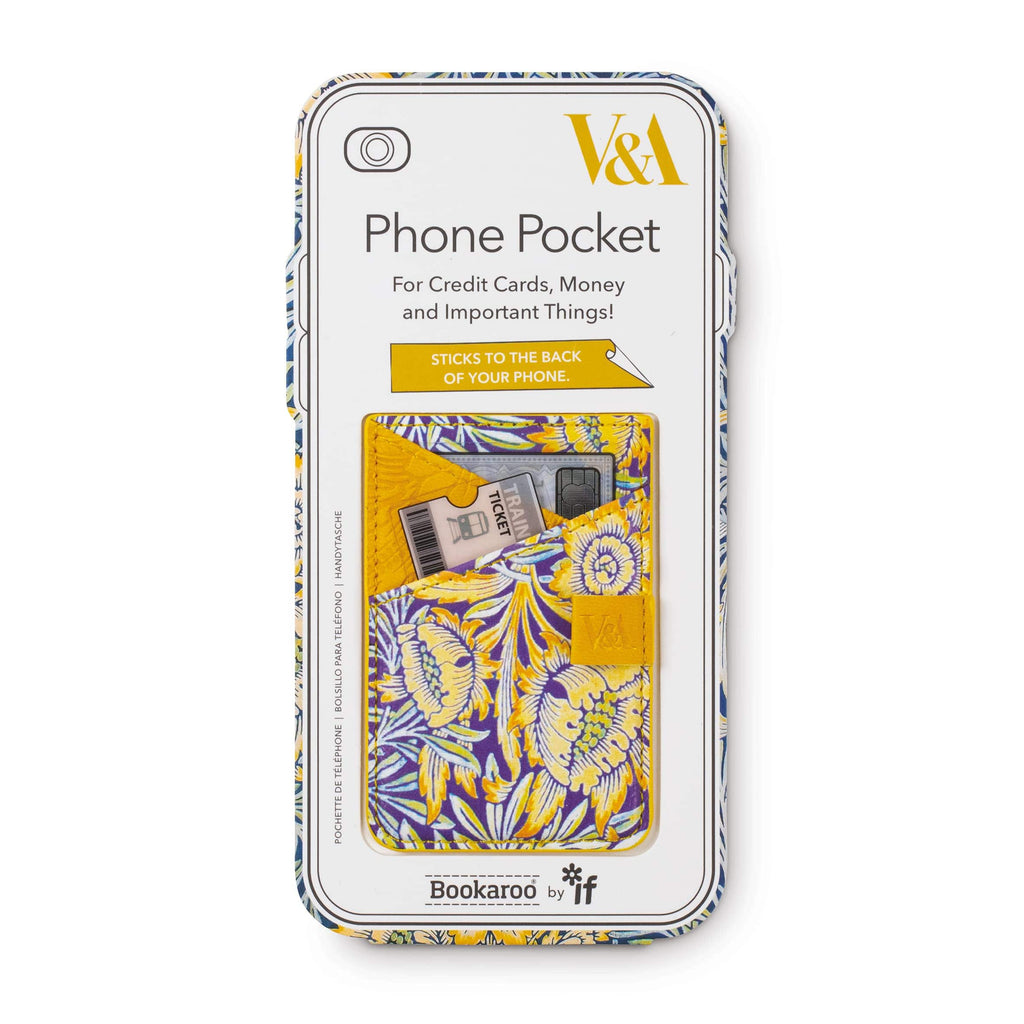 If Toys V&A Bookaroo Phone Pocket - Morris Tulip & Willow