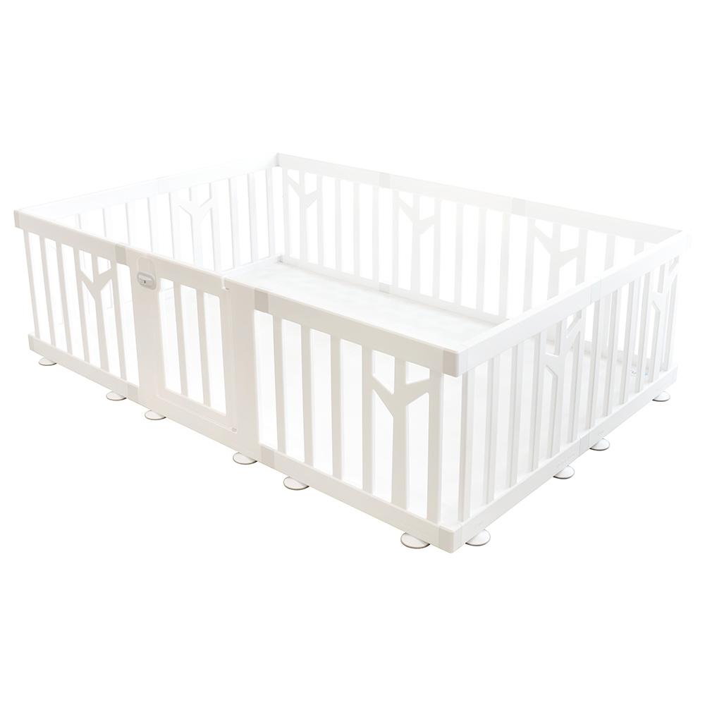 iFam Babies IFAM Baby Room Learning Activity Panel + Birch Room White
