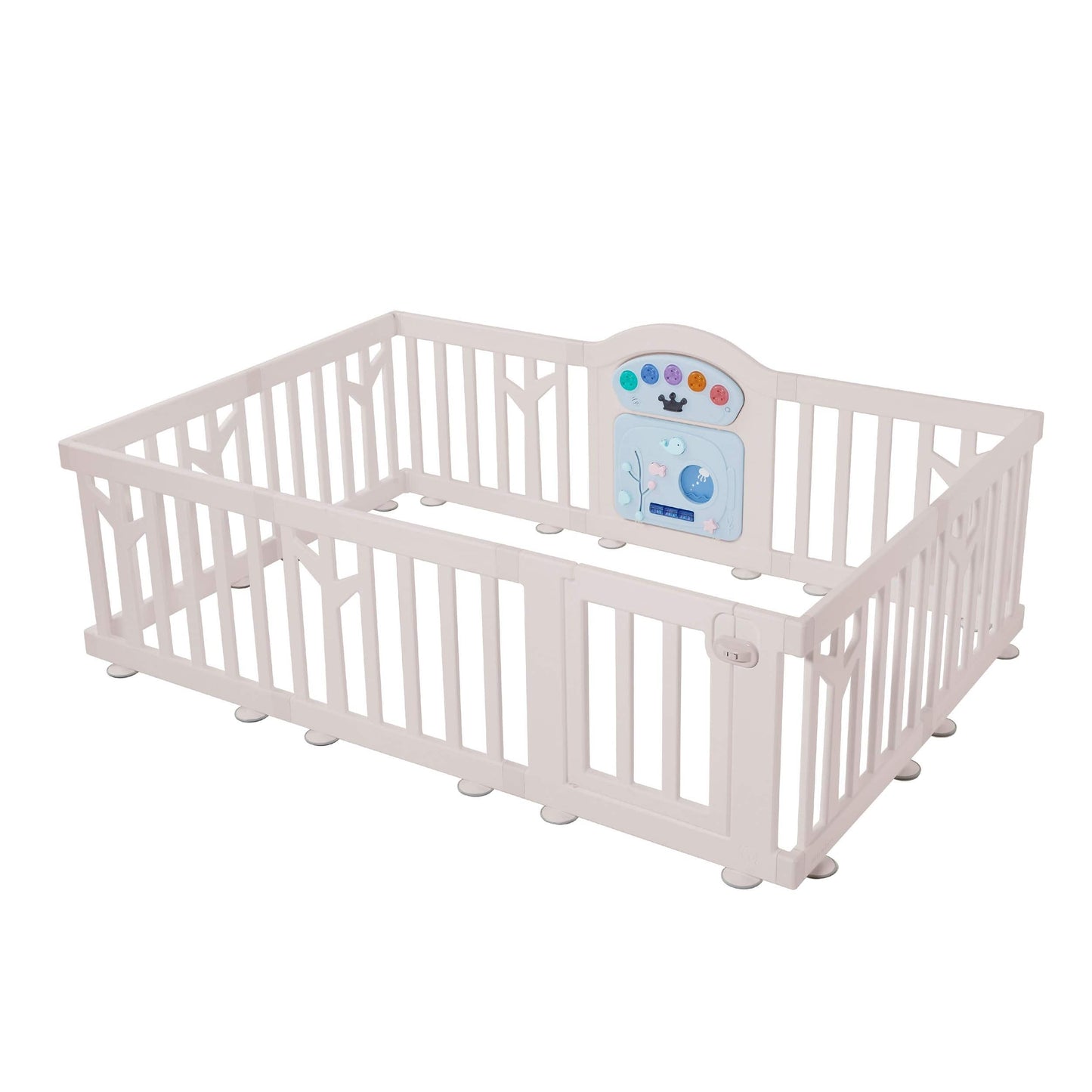 iFam Babies IFAM Thank You Babyroom Learning Activity Panel + Birch Room Biege