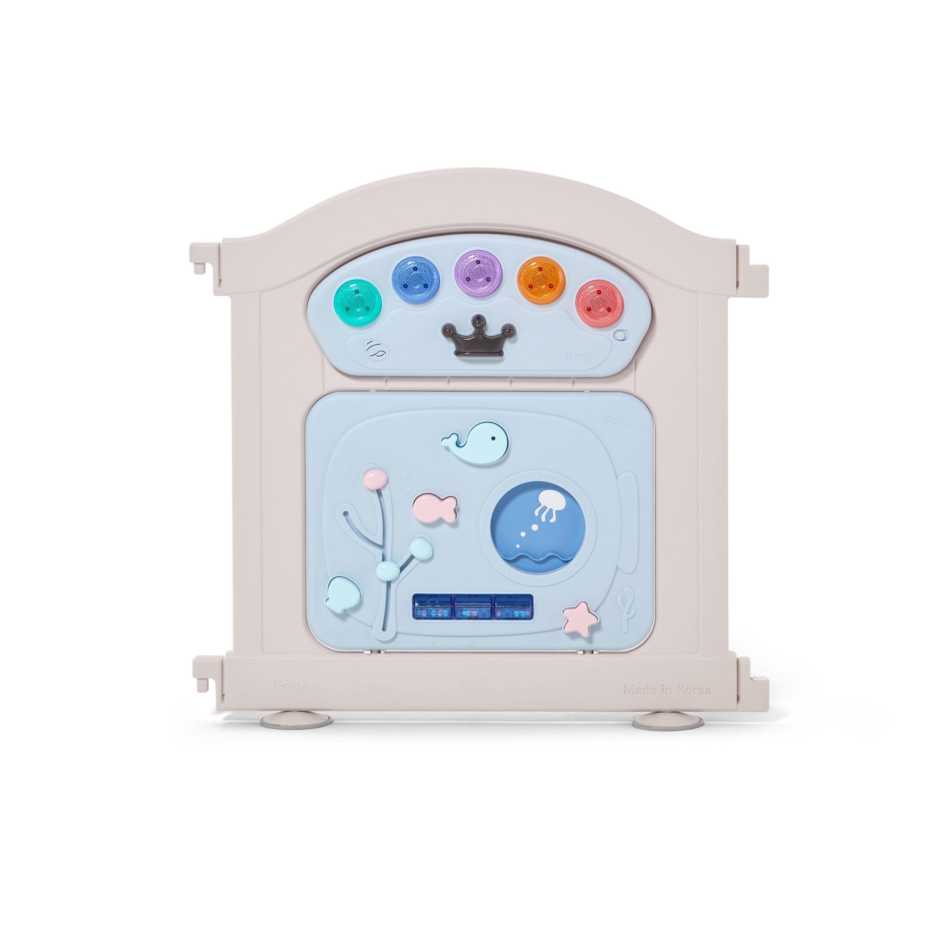 iFam Babies IFAM Thank You Babyroom Learning Activity Panel + Birch Room Biege