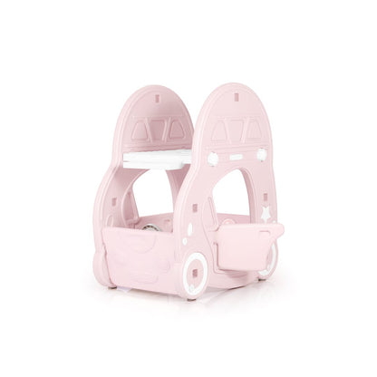 iFam Toys iFam Refine Kaka Roof-Car Slide (Pink) + Mat - 1