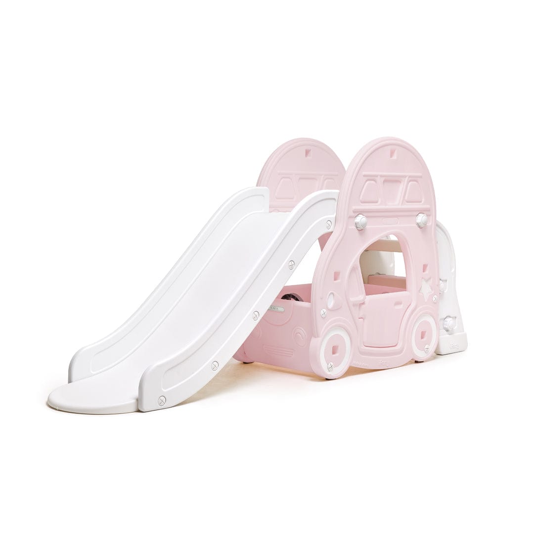 iFam Toys iFam Refine Kaka Roof-Car Slide (Pink) + Mat - 1