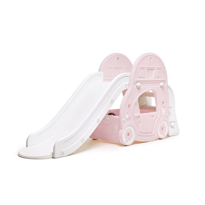 iFam Toys iFam Refine Kaka Roof-Car Slide (Pink) + Mat - 1