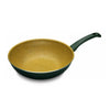 Illa Cookware Home & Kitchen On - Illa Oil Wok With Glass Lid 28 cm- (BO9728)