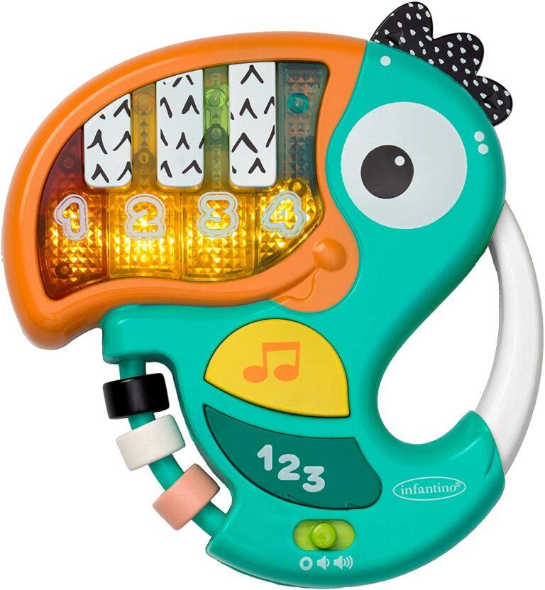 Infantino Toys Infantino Piano & Numbers Learning Toucan Educational Toys