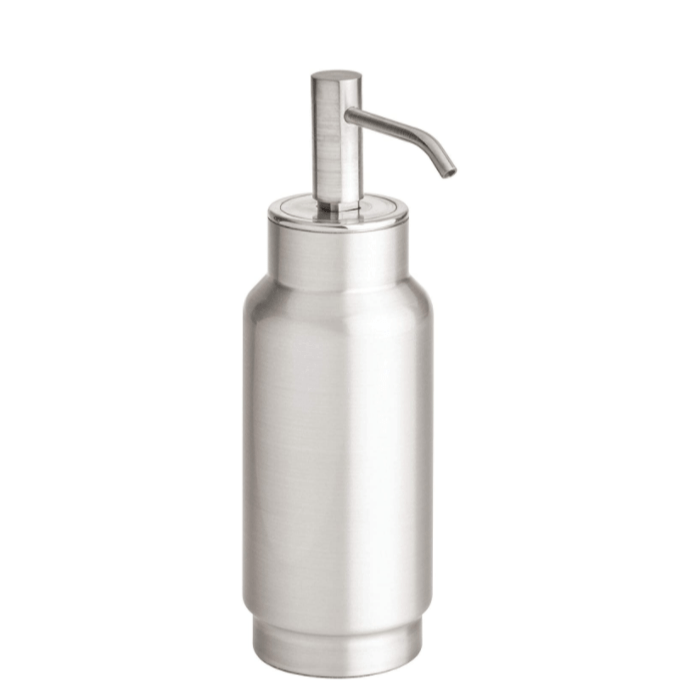 InterDesign Home & Kitchen InterDesign Austin Liquid,  Refillable Bathroom Dispenser, Hand Soap Pump Bottle for Sinks and Worktops