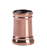 InterDesign Home & Kitchen InterDesign Sutton Tumbler Cup for Bathroom Vanity Countertops, Rose Gold