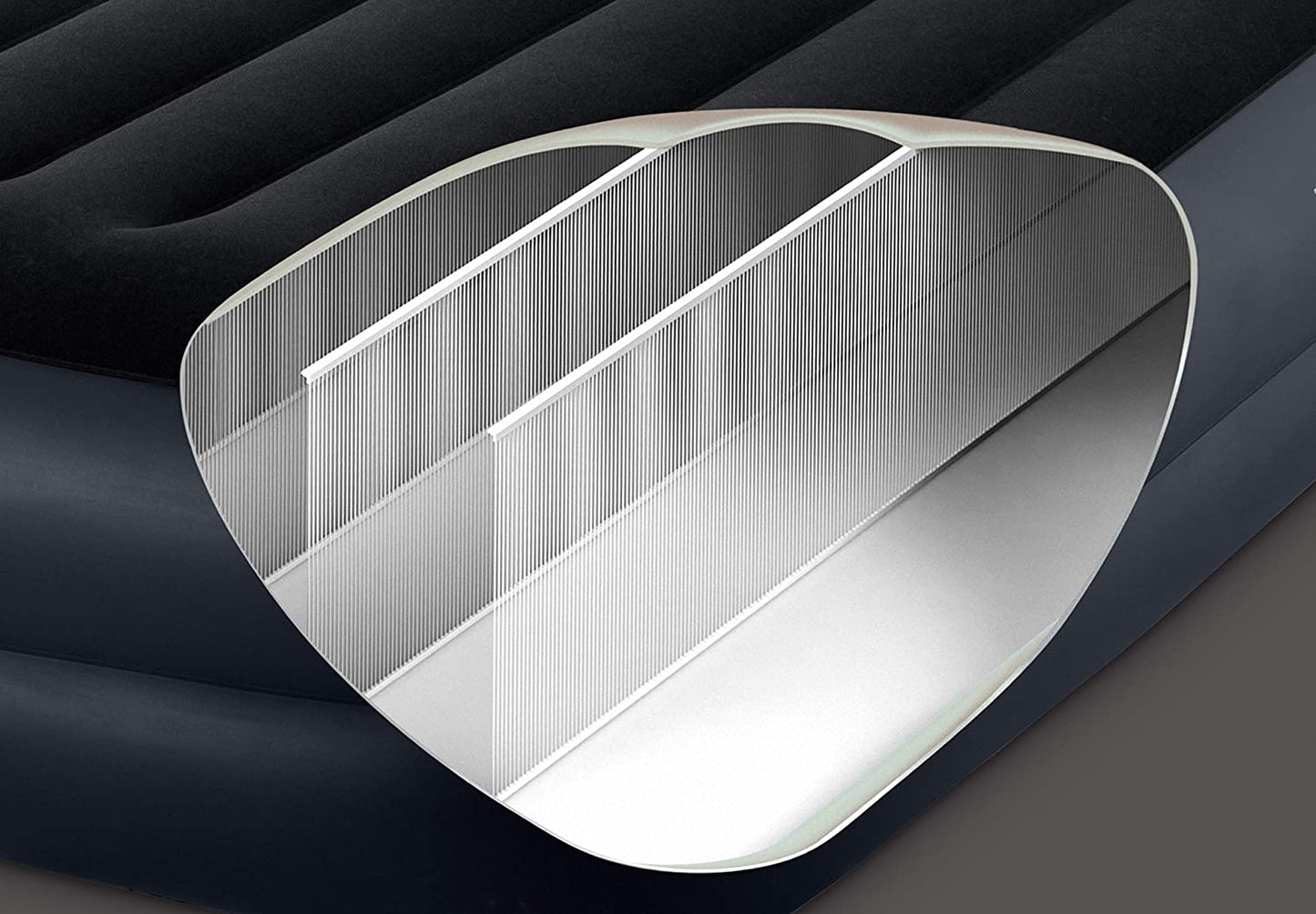 Intex Air Mattresses Intex  Durabeam Queen Pillow Rest Airbed W/E.Pump(99x191x42)