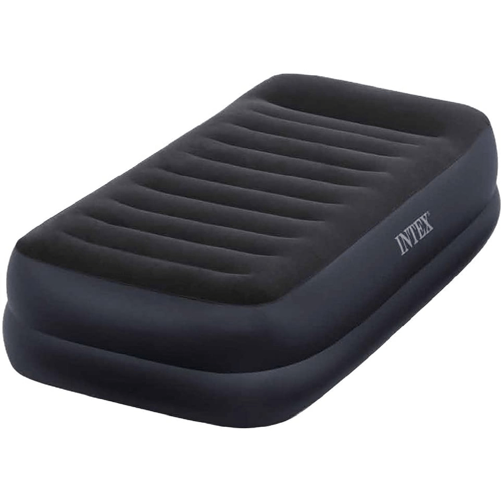 Intex Air Mattresses Intex  Durabeam Twin Pillow Rest Airbed W/E.Pump(99x191x42)