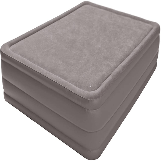 Intex Air Mattresses QUEEN FOAM TOP AIRBED W/E.PUMP(152x203x51)