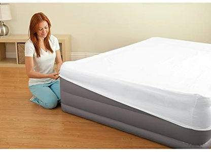 Intex Air Mattresses QUEEN FOAM TOP AIRBED W/E.PUMP(152x203x51)