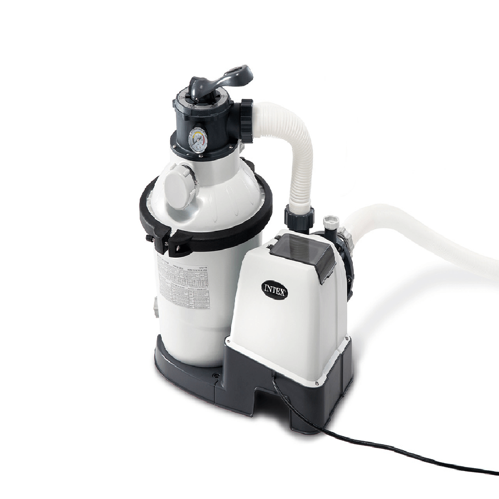 Intex Home & Garden Intex Sand Filter Pump (16-18ft) 1500 Gal