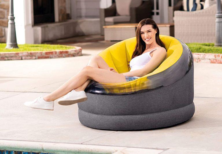 Intex Home & Kitchen Intex Inflatable Empire Chair 68582 Yellow