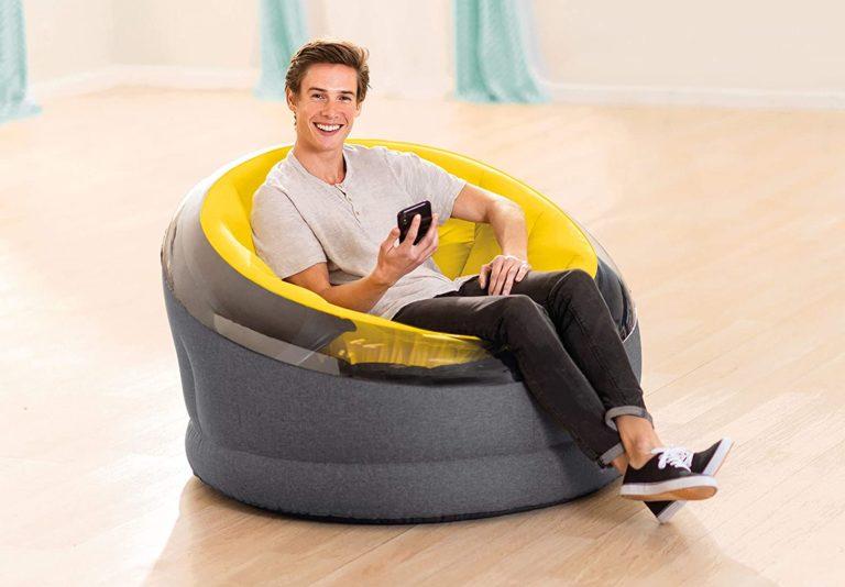Intex Home & Kitchen Intex Inflatable Empire Chair 68582 Yellow