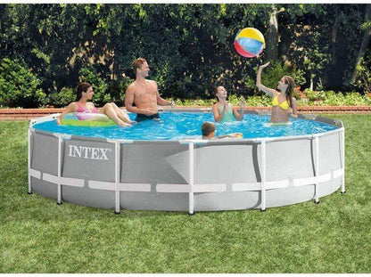Intex Outdoor Intex 26720 Prism Frame Round Above Ground Pool (427x107cm)
