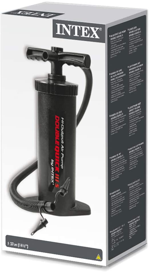 Intex Outdoor Intex Double Quick Iii S Hand Pump 14 1/2 Inches Model-(68605)