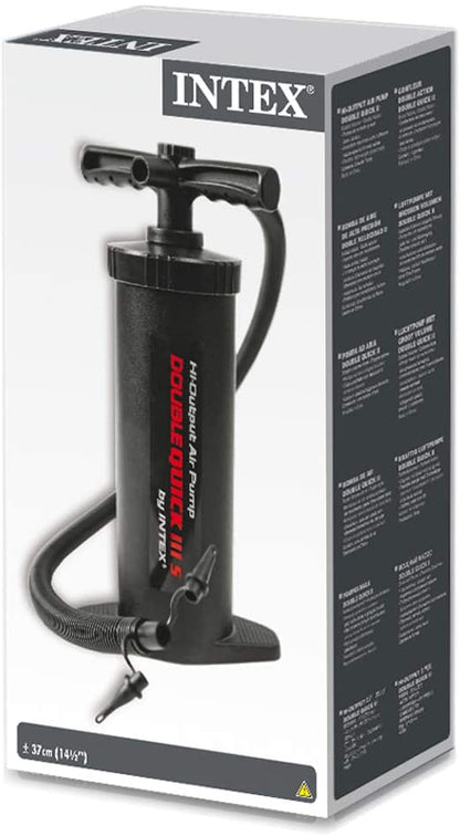 Intex Outdoor Intex Double Quick Iii S Hand Pump 14 1/2 Inches Model-(68605)