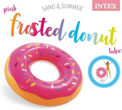 Intex Outdoor Intex Pink frosted Donut Tube