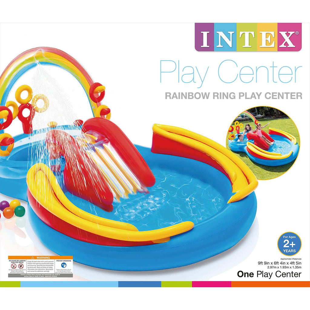 Intex Outdoor Intex Rainbow Ring Play Center Age 2+