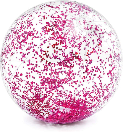 Intex Outdoor Intex Transparent Glitter Beach balls Age 3+