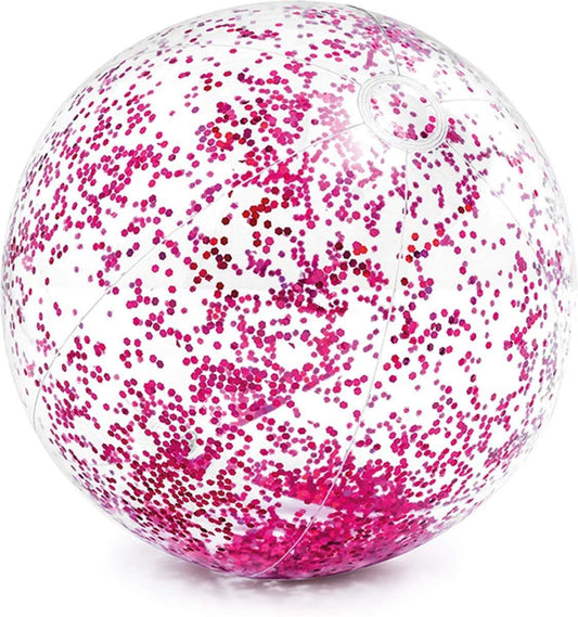 Intex Outdoor Intex Transparent Glitter Beach balls Age 3+