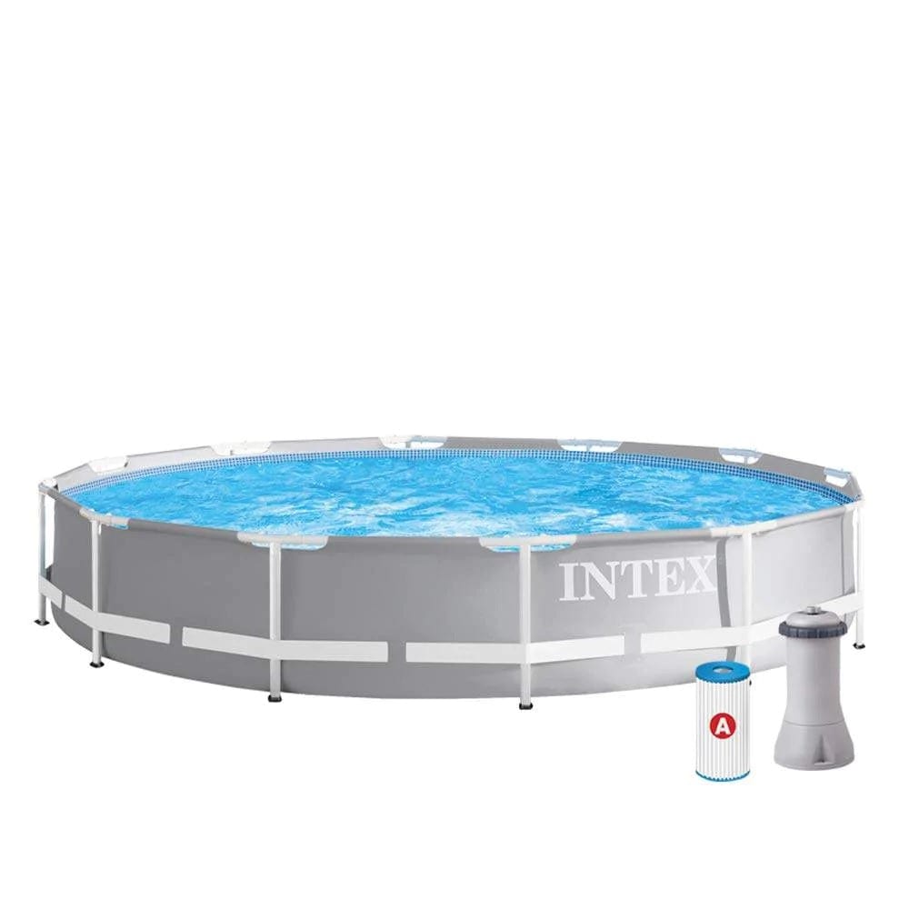 Intex Outdoor Prism Framepool W/Pump (366x76)