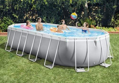 Intex Toys Intex 1103199 Prism Frame Premium Pool Set 6.1m