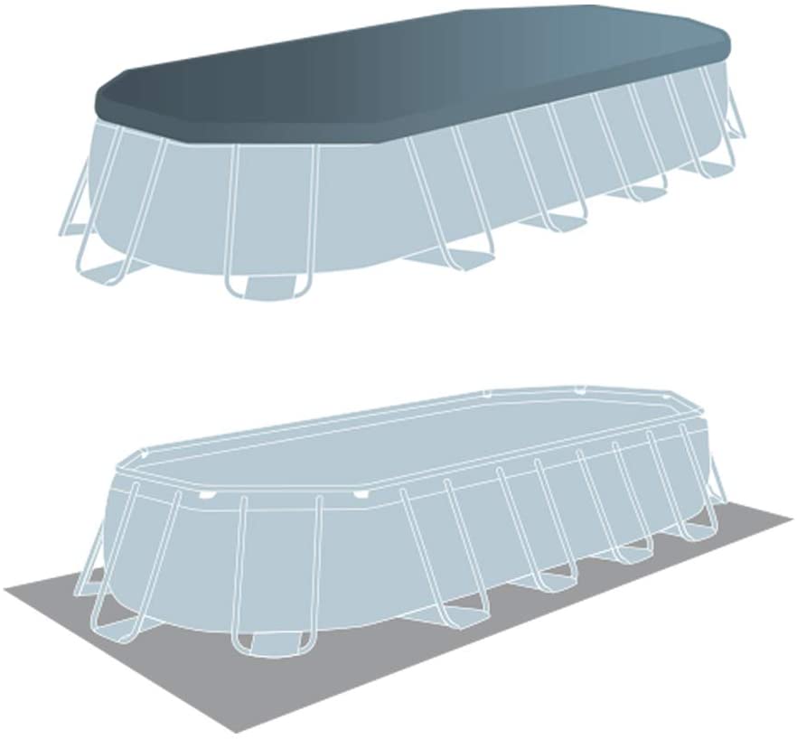 Intex Toys Intex 1103199 Prism Frame Premium Pool Set 6.1m