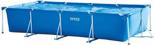 Intex Toys Intex Rectangular Frame Above Ground Family Use Swimming Pool- 28273