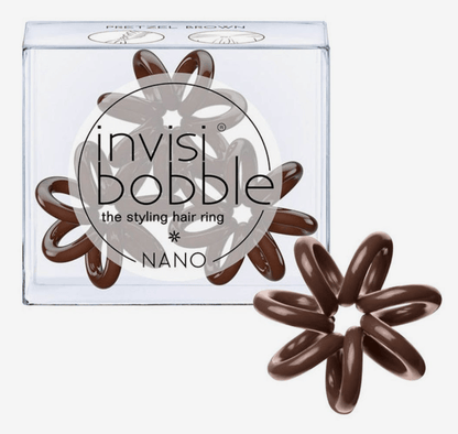 Invisibobble Hair Tie Nano Pretzel Brown