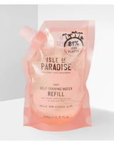 ISLE OF PARADISE Self-Tanning Water Refill Pouch Light