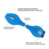Jaspo Outdoor Jaspo – Cruiser Waveboard |concave Standard Caster Board (Blue)