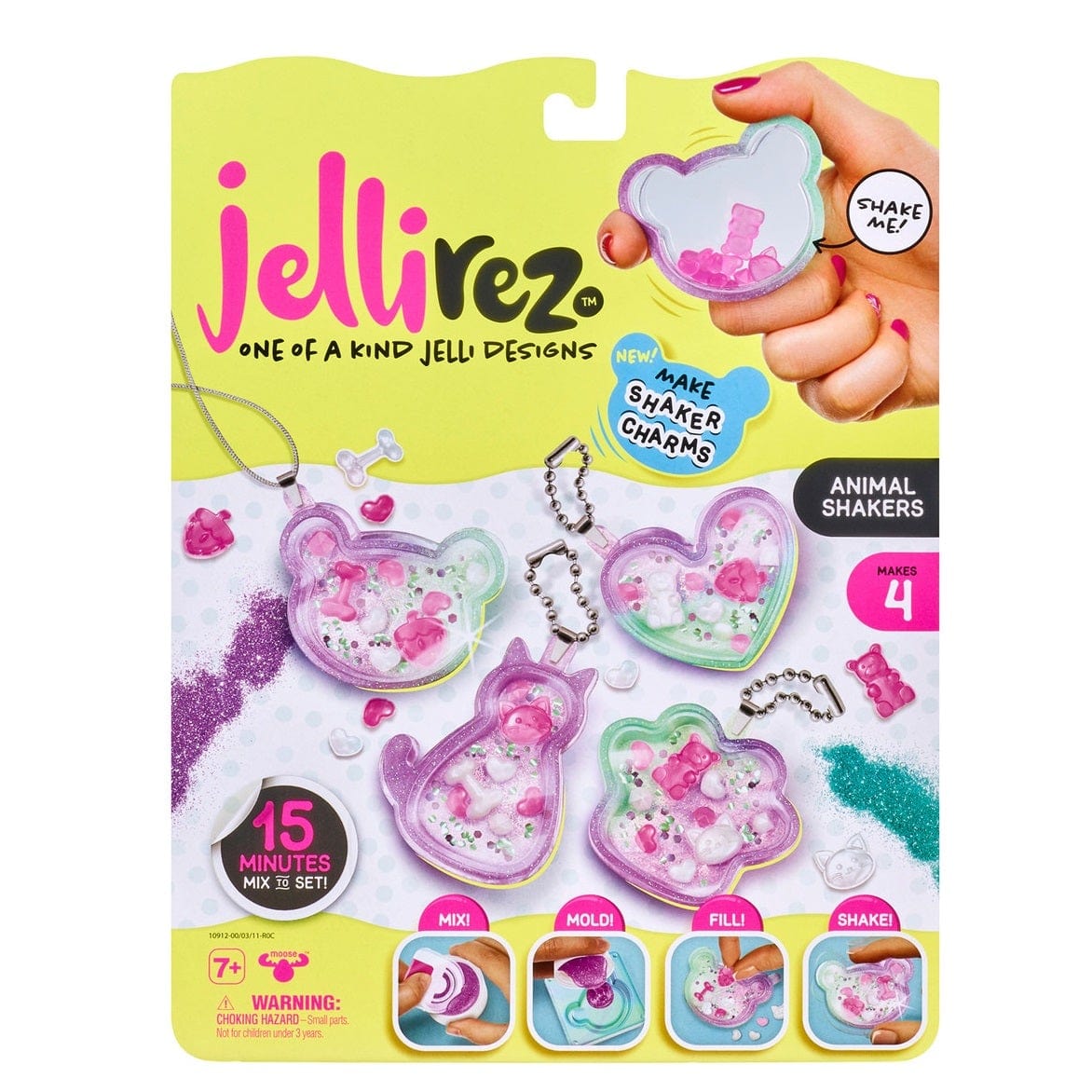 Jellirez Toys Jelli Rez S2 Shaker Charm Pk-Animals