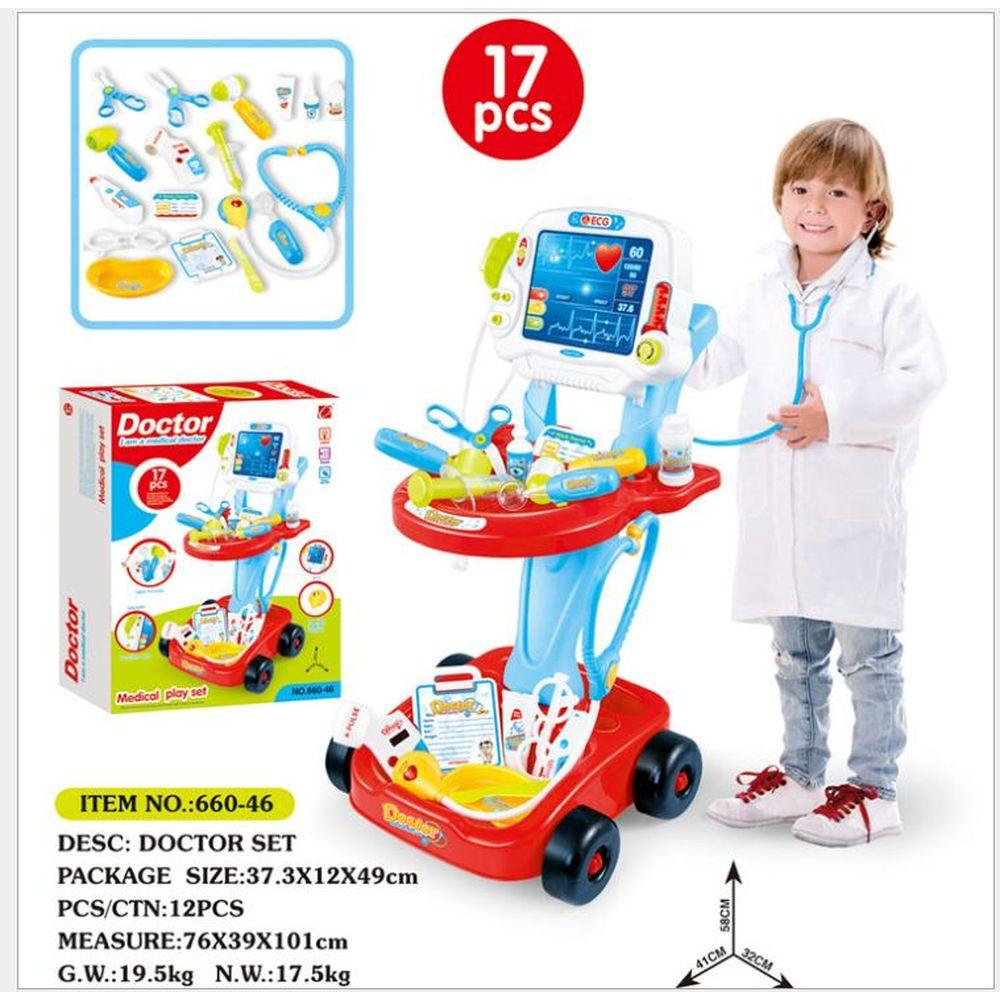 JIACHENG Toys JIACHENG-DOCTOR SET TROLLEY