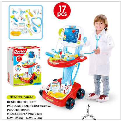 JIACHENG Toys JIACHENG-DOCTOR SET TROLLEY