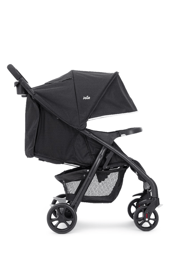 Joie Babies Joie - Muze LX Travel System with Joie Juva Infant Seat and Raincover Coal